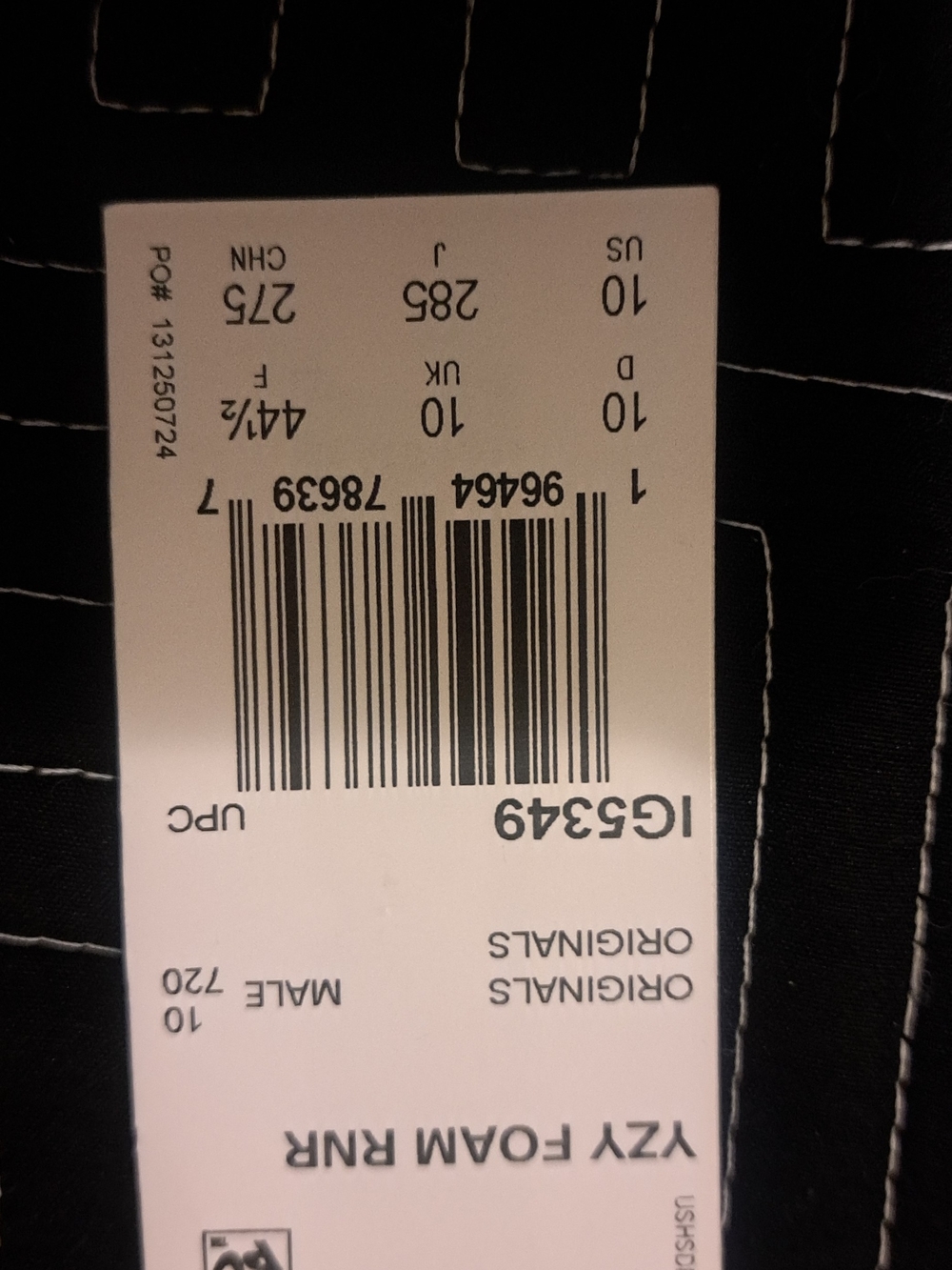 Yeezy Foam RNR - Carbon - Picture 3 of 8